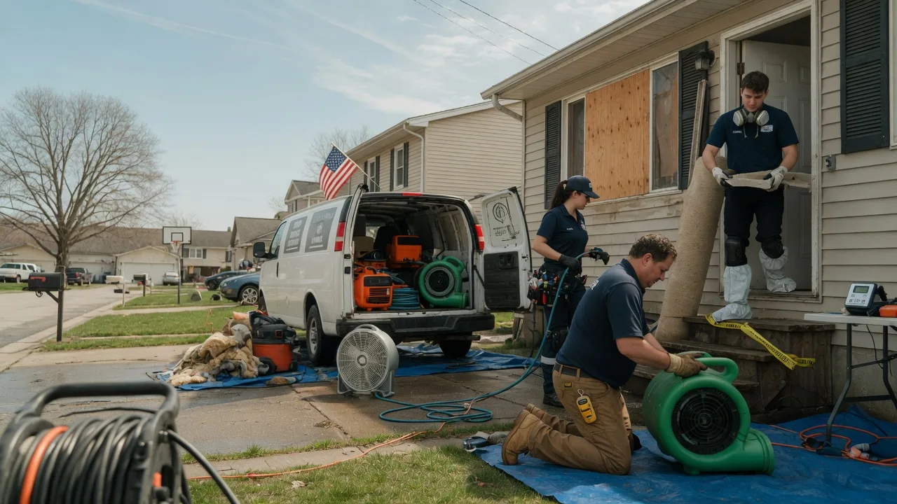 Water Damage Restoration in Branchville, VA near me